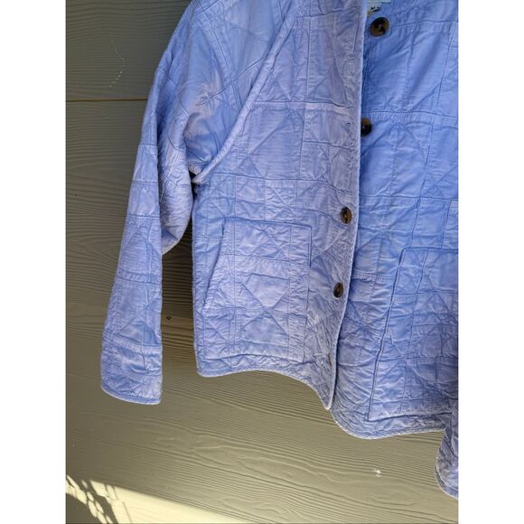 J Crew patchwork lavender jacket - Picture 5 of 6